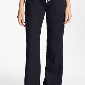 Roxy linen drawstring pants